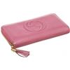 Image 4 : Gucci Pink Leather Soho Zip GG Wallet