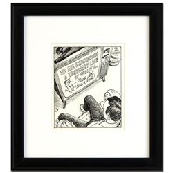 TV - Don't Read a Book (1993-D) by Bizarro Original