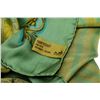 Image 5 : Hermes Green Silk Astrology Calendar Scarf