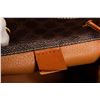 Image 7 : Celine Brown Macadam Canvas Leather Trim Medium Backpack