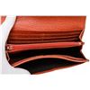 Image 6 : Gucci Orange Leather Long Wallet