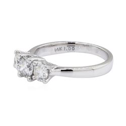 0.45 ctw Diamond Ring - 14KT White Gold