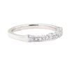 Image 1 : 0.70 ctw Diamond Ring - 14KT White Gold