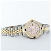 Image 4 : Rolex Ladies 2 Tone 14K Pink MOP Ruby & Sapphire Datejust Wriswatch