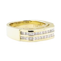 0.75 ctw Diamond Ring - 14KT Yellow Gold