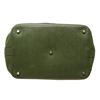 Image 5 : Hermes Green Leather Toolbox Satchel Handbag