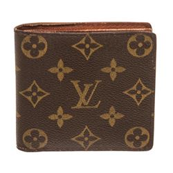 Louis Vuitton Monogram Canvas Leather Marco Bifold Wallet