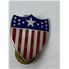 Image 2 : Stars and Stripes Enamel Lapel Pin By NS Meyar New York.