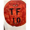 Image 2 : Vintage Rail Road Marker Sign. TF10 15" W x 18" H