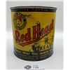 Image 1 : Vintage Rare, Hard to Find Red Head Petroleum Products 5lb Grease Tin