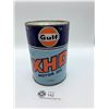 Image 1 : Vintage Gulf XHD Motor Oil 1 L Cardboard Tin