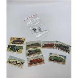 1930's Wills Cigarette Train and Car Cards