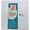 Image 1 : New Old Stock Royalite Oil. Western Canada Road Map