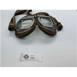 Vintage Motorcycle/Pilot Goggles