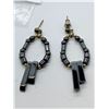 Image 2 : Unusual Black Alaska Diamond Earrings