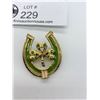 Image 2 : An  Irish Enamel Good Luck Brooch