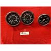 Image 1 : Lot of 3 Vintage Muscle Car Gauges