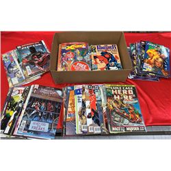 Box Lot of 100 Various Comics