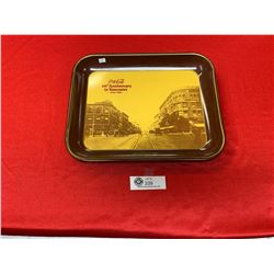 Vintage Coca Cola Tray 60th Anniversary in Vancouver 1980