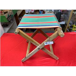 Vintage 1930's Folding Beach Stool