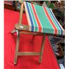 Image 2 : Vintage 1930's Folding Beach Stool