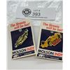 Image 2 : A Pair of Vancouver Molson's Indy Pins in Original Packages