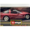 Image 2 : 1:18 Scale Diecast Chevrolet Corvette Convertible 1998 Original Box