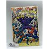 Image 1 : Marvel Comics Team Up Spiderman and Nick Fury. In Plastic on White Board