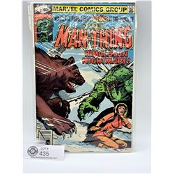 Marvel Comics Volume 2 The Man Thing In Plastic on White Board