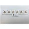 Image 1 : Lot fo American 25 Cent Pieces All In Coin Holders 1965,67,70,71,72 and 1974