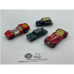 4 Diecast Vehicles including Dinky, Matchbox etc