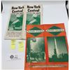 Image 1 : 2 Train Railway Timetables New York Central System Timetables and Illinois Central Both in Very Good