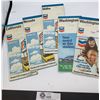 Image 1 : A Lot of 5 Vintage Chevron Roadmaps