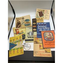 11 Vintage Food Recipe Books from the 1920's,30's and 40's