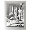 Image 1 : Mark Kostabi "Half Of The Equation" Hand Signed Original Artwork with COA.