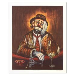 George Crionas (1925-2004), "Double Martini" Limited Edition Lithograph, Numbered and Hand Hand Sign