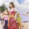 Image 2 : Pino (1939-2010), "Sea Spray" Artist Embellished Limited Edition on Canvas (30" x 40"), Numbered and