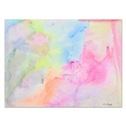 Tom Pergola, "Blurred Lines" Original Acrylic Painting on Gallery Wrapped Canvas, Hand Signed with C