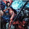 Image 2 : Marvel Comics "Ultimatum #4" Numbered Limited Edition Giclee on Canvas by David Finch with COA.