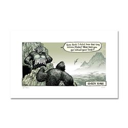 Bizarro! "Queen Kong" Numbered Limited Edition Hand Signed by creator Dan Piraro; Letter of Authenti