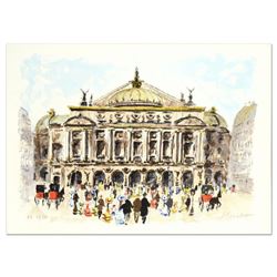 Urbain Huchet, "L'Opera" Limited Edition Lithograph, Numbered and Hand Signed.