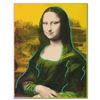 Image 1 : Ringo, "Mona" One-of-a-Kind Hand-Pulled Silkscreen and Mixed Media Painting on Canvas, Hand Signed w