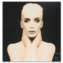 Ringo (Protege of Andy Warhol's Apprentice, Steve Kaufman), "Annie Lennox" One-of-a-Kind Hand Pulled