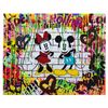 Image 1 : Nastya Rovenskaya- Mixed Media "Mickey & Minnie"