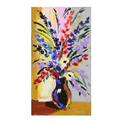Lena Tants, Original Acrylic Painting on Canvas, Hand Signed with Letter of Authenticity.