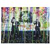 Image 1 : Nastya Rovenskaya- Mixed Media "Chaplin and Hardy"