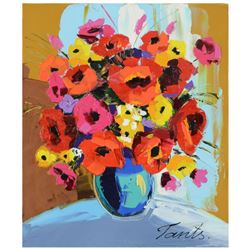 Lena Tants, Original Acrylic Painting on Canvas, Hand Signed with Letter of Authenticity.