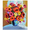 Image 1 : Lena Tants, Original Acrylic Painting on Canvas, Hand Signed with Letter of Authenticity.