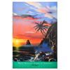 Image 1 : Dale Terbush- Lithographic Print Poster "When Twilight Turns to Paradise"