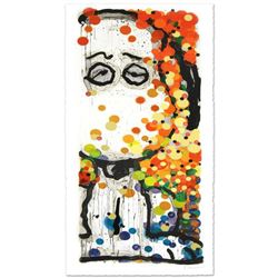 Tom Everhart- Hand Pulled Original Lithograph "Beauty Sleep"